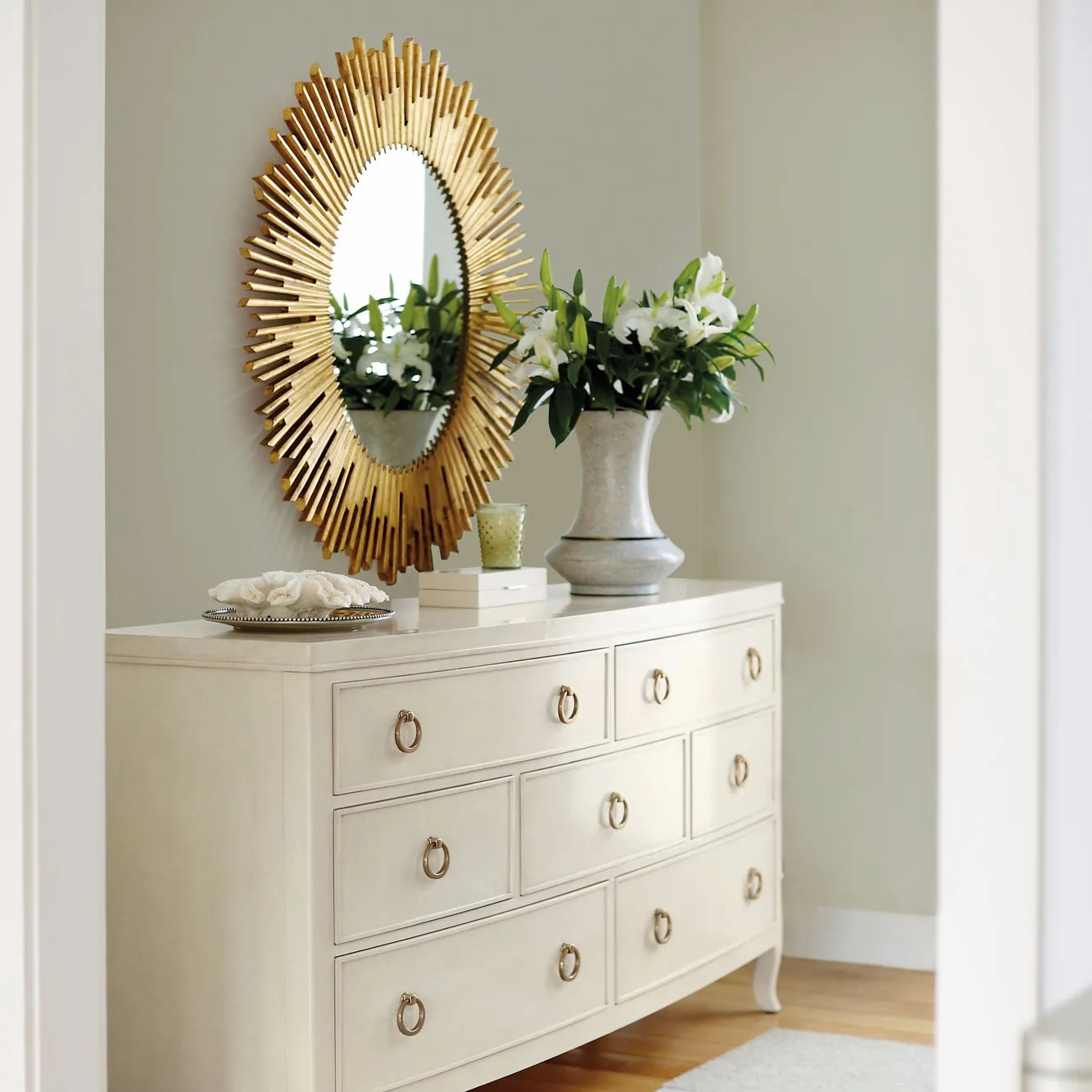 Salon Oval Mirror 