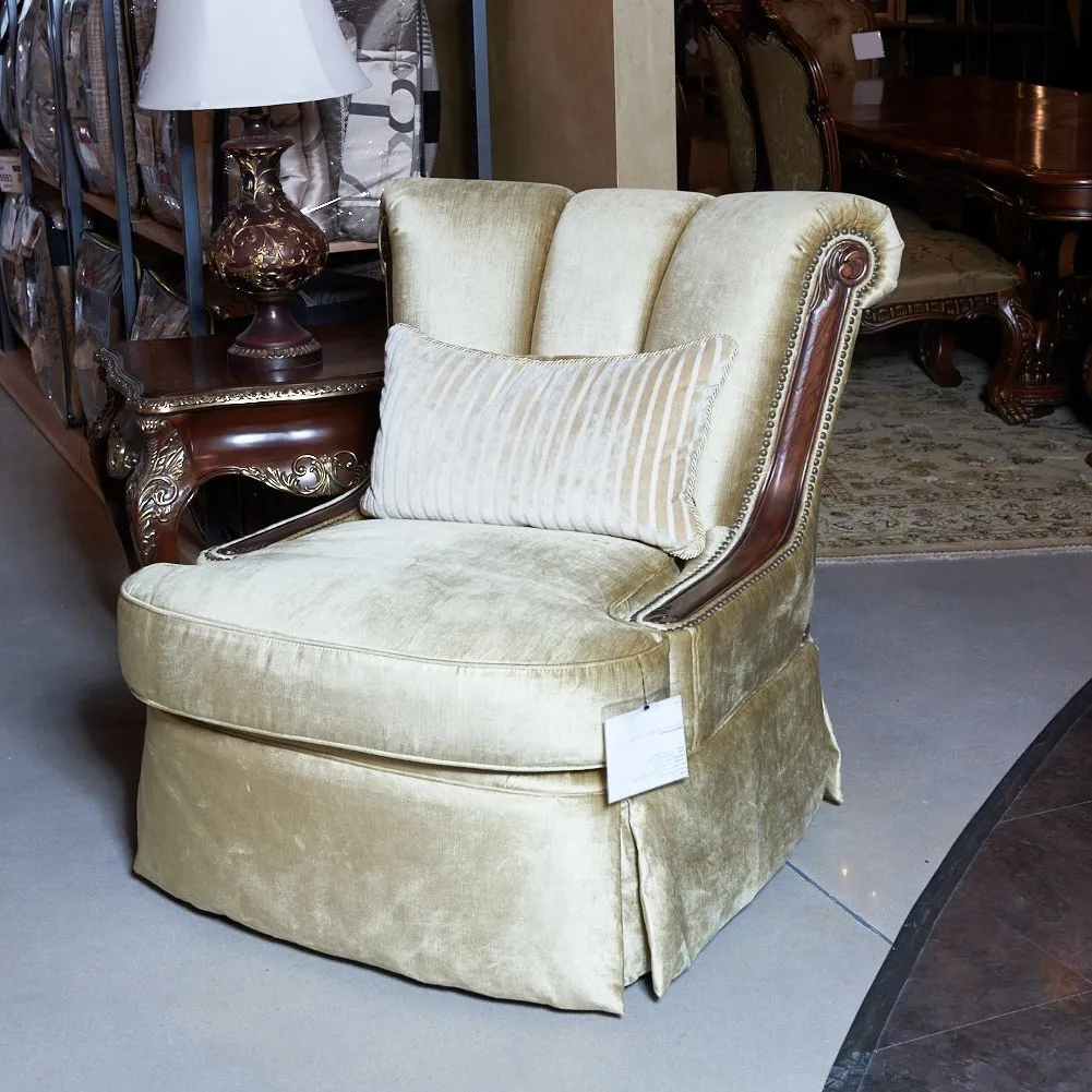 可旋转单人沙发