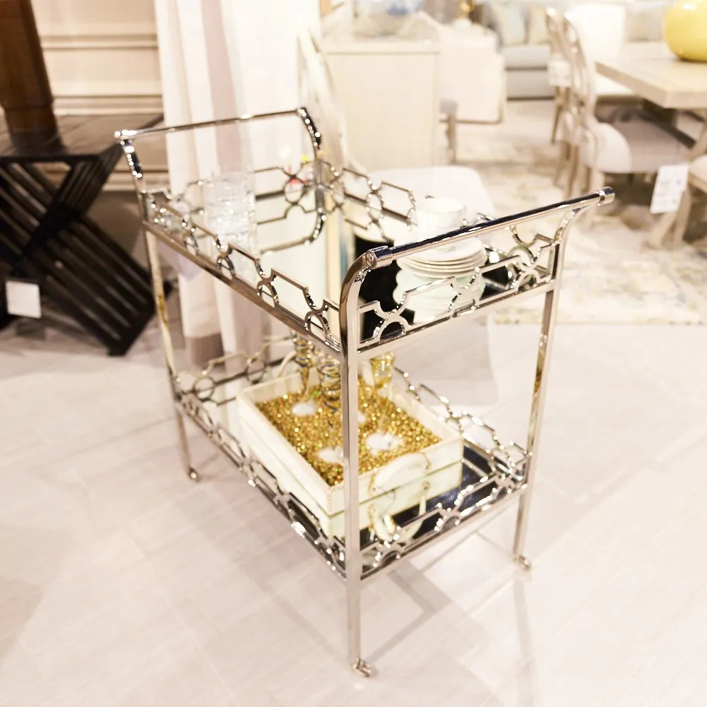 Criteria Metal Bar Cart 