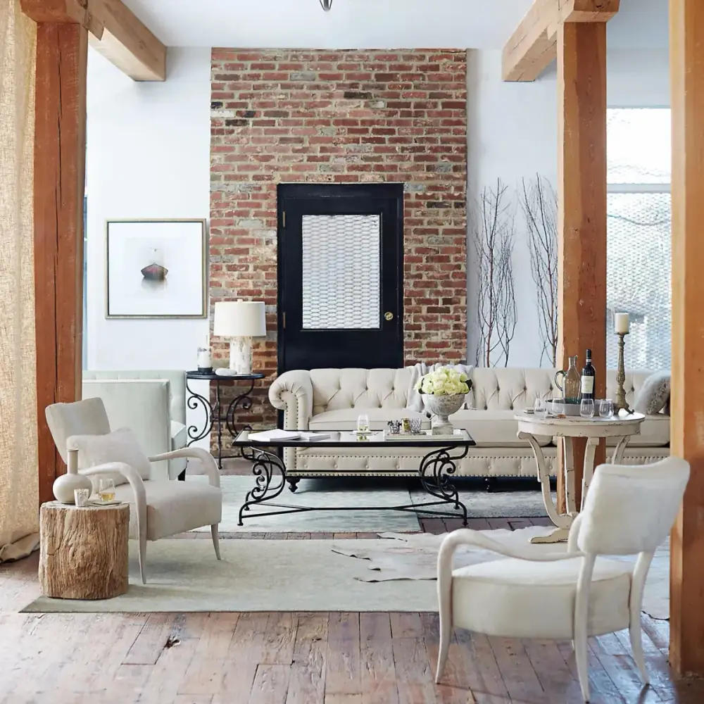 Petrified Wood Side Table 