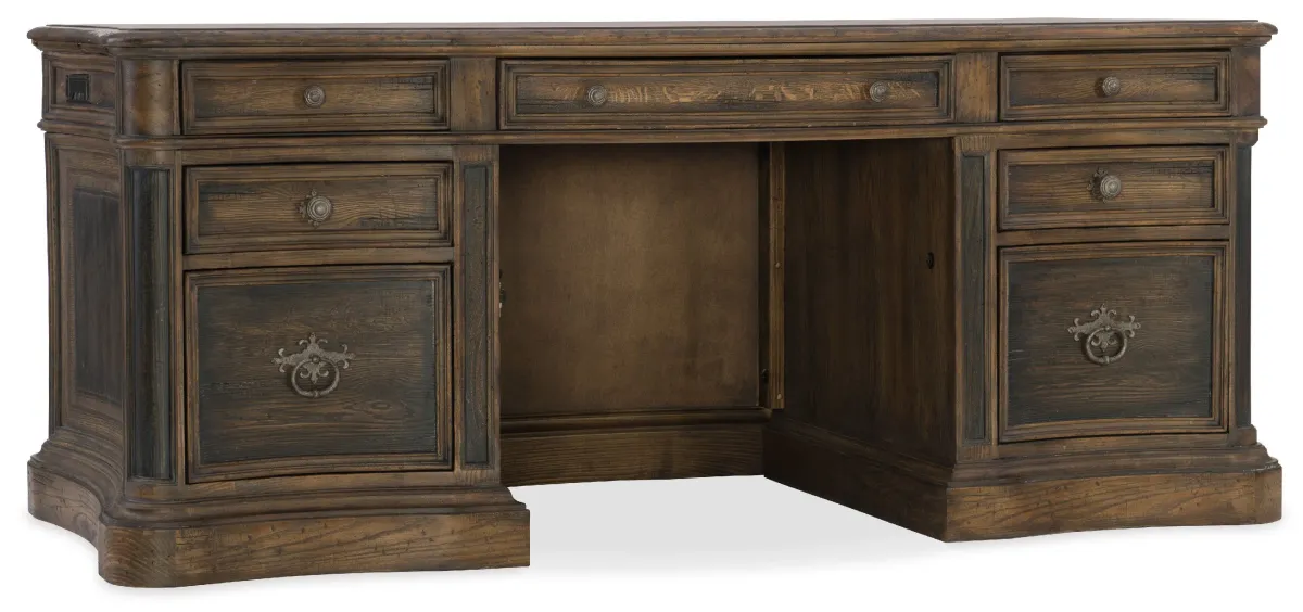 Hooker Furniture Home Office St. Hedwig Executive Desk
