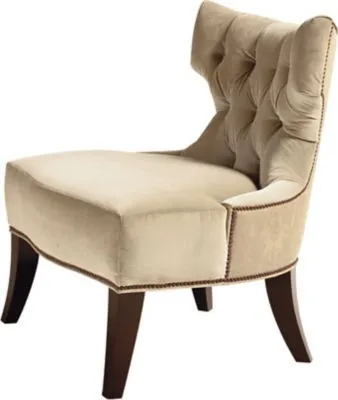 Tufted Back Lounge Chair