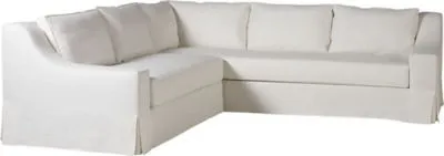 Lax Skirted Sectional One Arm Sofa (Left/Right)