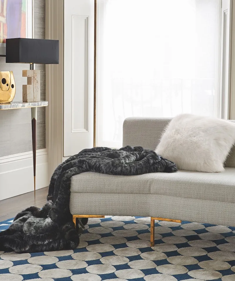 Zinc Husky Furs 现代布艺窗帘