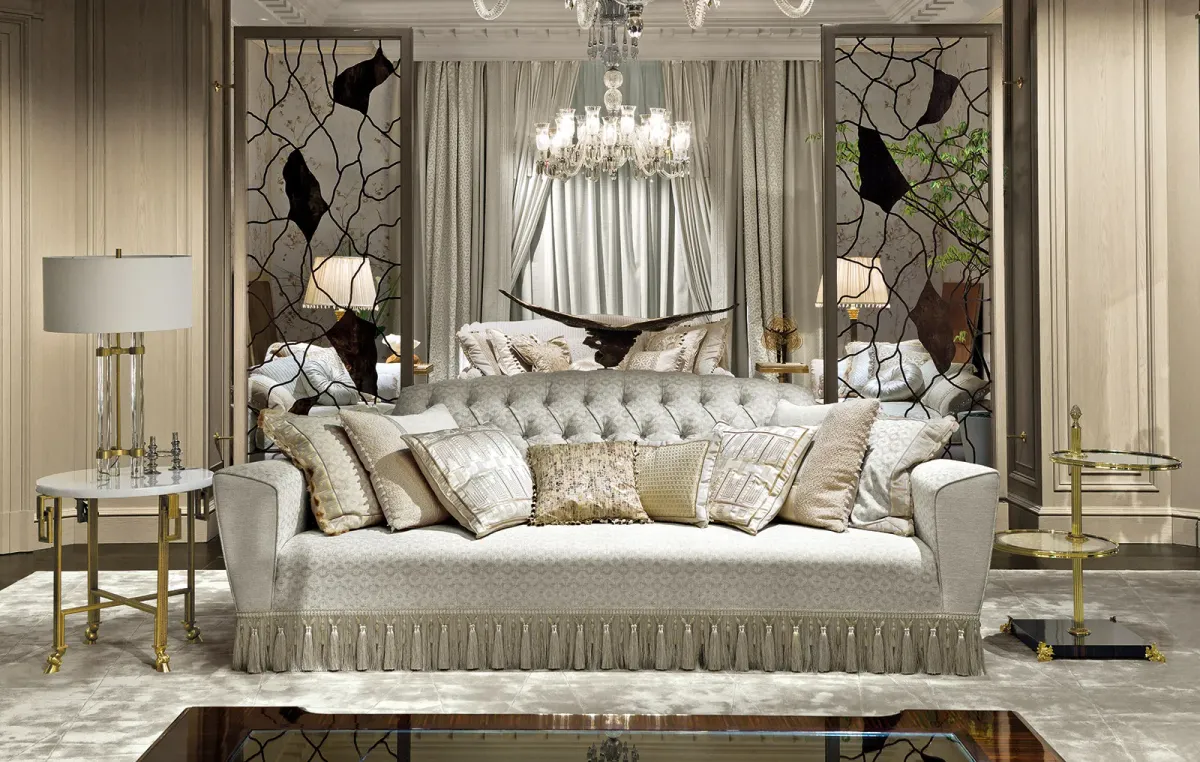 Brass and Marble sidetable