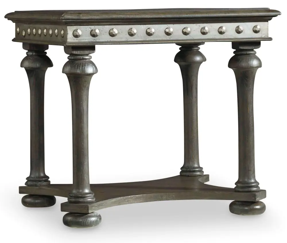 Hooker Furniture Living Room Vintage West Rectangle End Table