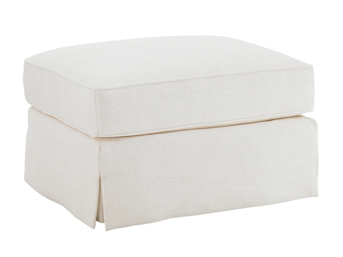 Ivory Key Crystal Caves Ottoman