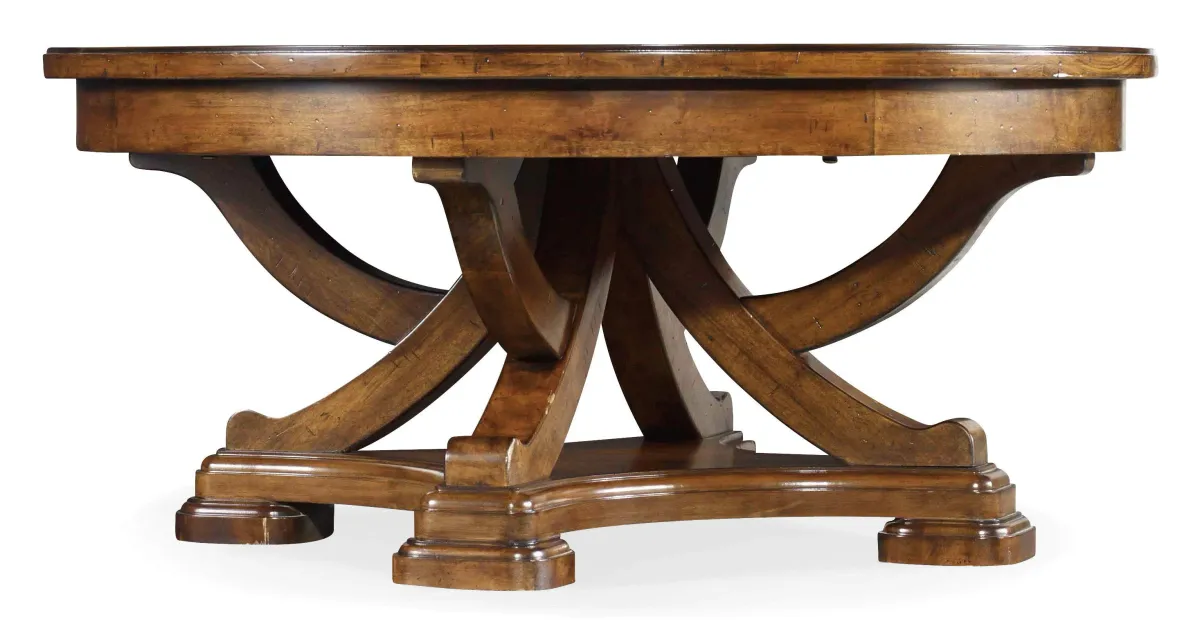 Hooker Furniture Living Room Tynecastle Round Cocktail Table