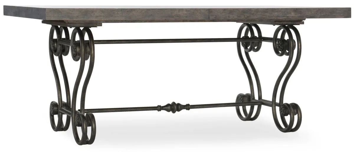 Hooker Furniture Dining Room Sanctuary Rectangle Dining Table w/2 18in leaves