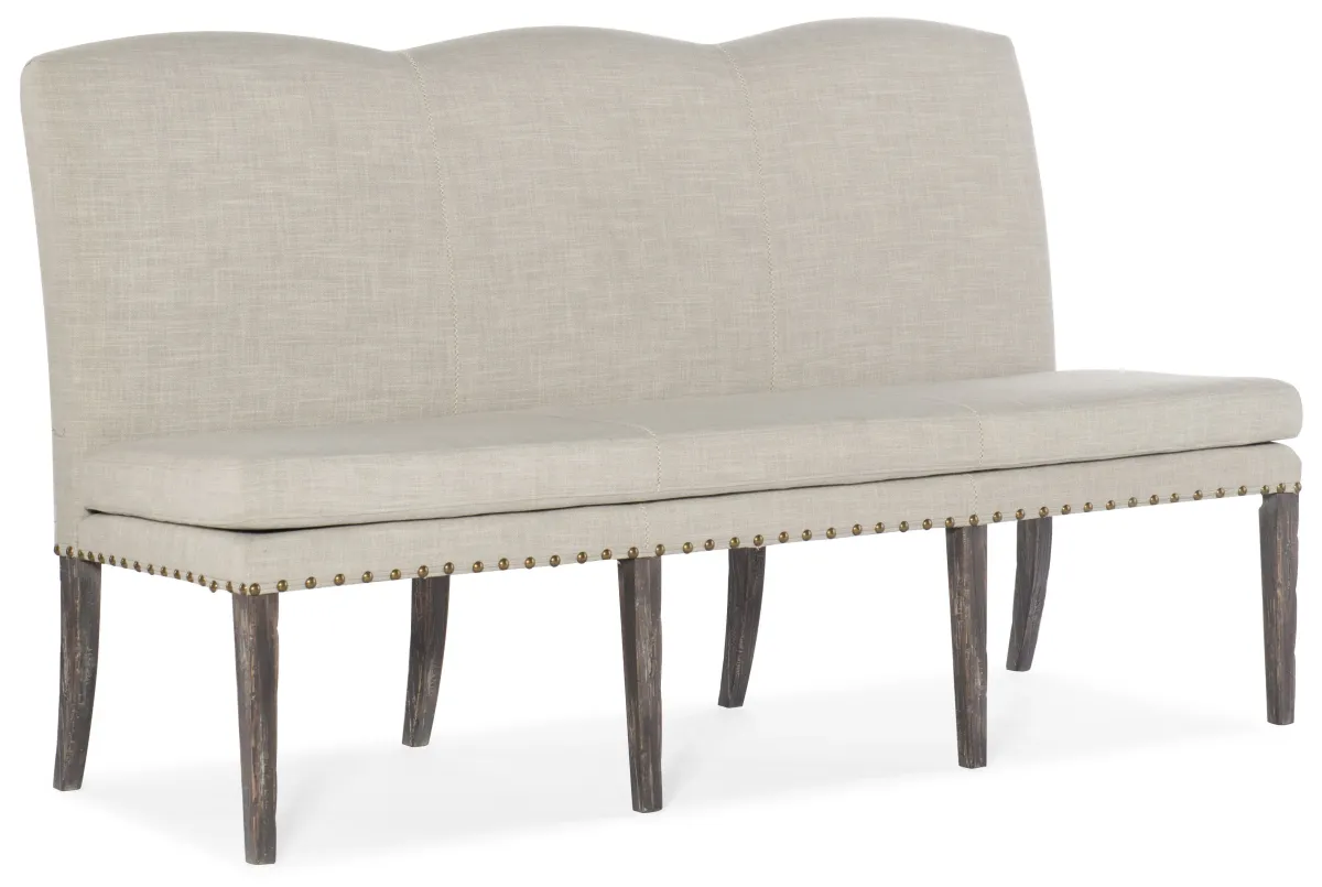 Hooker Furniture Dining Room Beaumont Upholstered Dining Bench