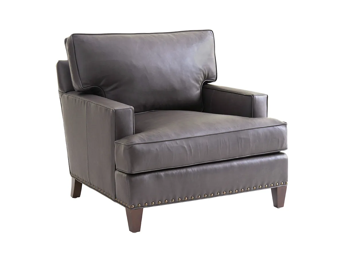 Zavala Hughes Leather Chair