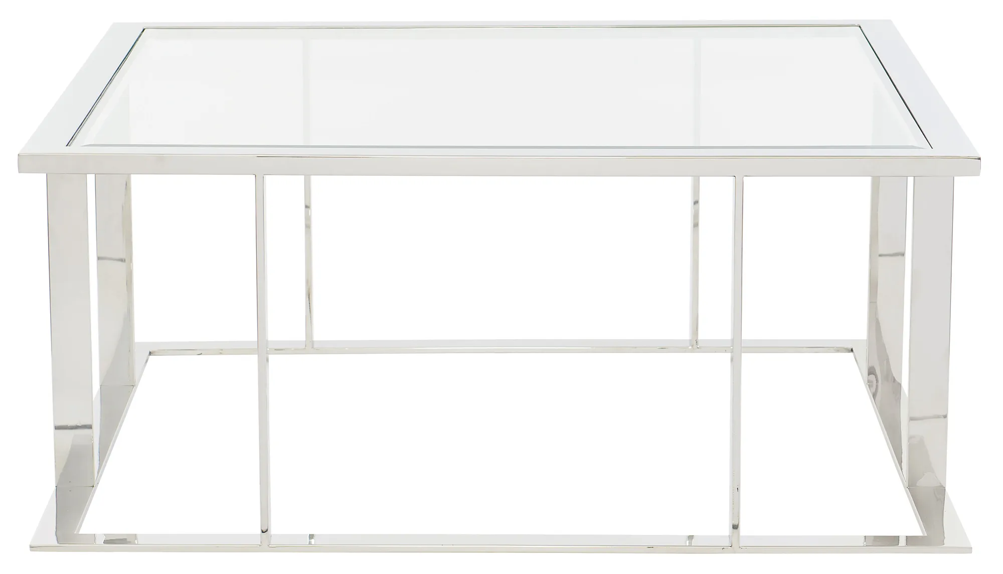 Newton Square Metal Cocktail Table