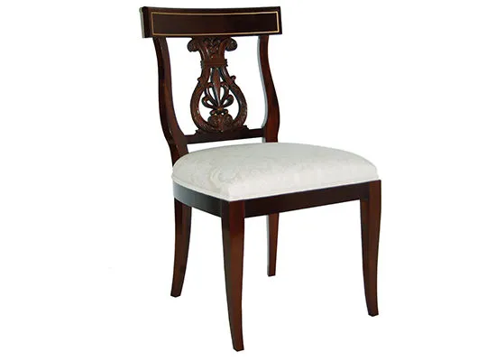 Lyre Back Side Chair