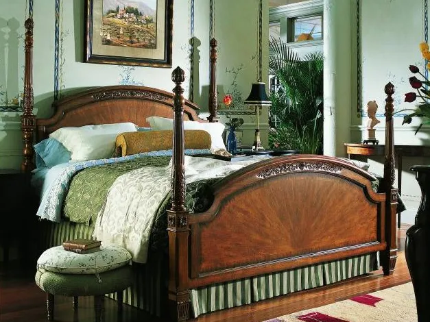 庄园式四柱皇帝床