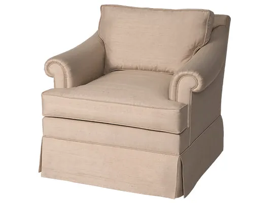Sleigh Arm Lounge Chair