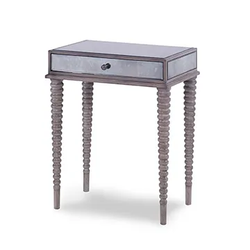Ambella Axis Mirrored Accent Table Grey