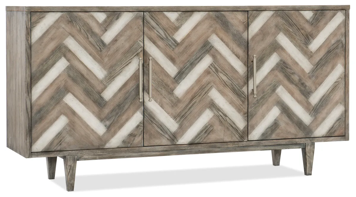 Hooker Furniture Living Room Melange Natural Beauty Credenza