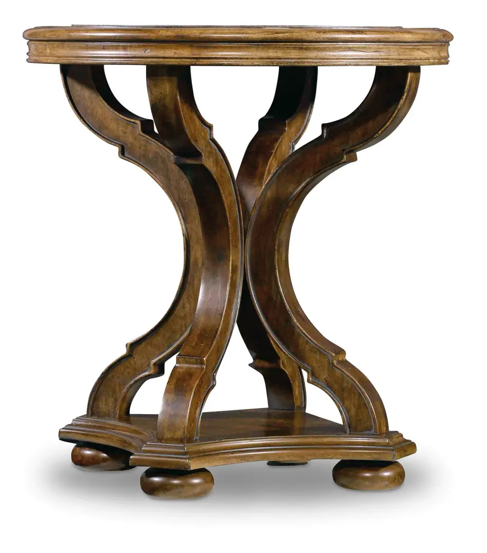 Hooker Furniture Living Room Archivist Round End Table