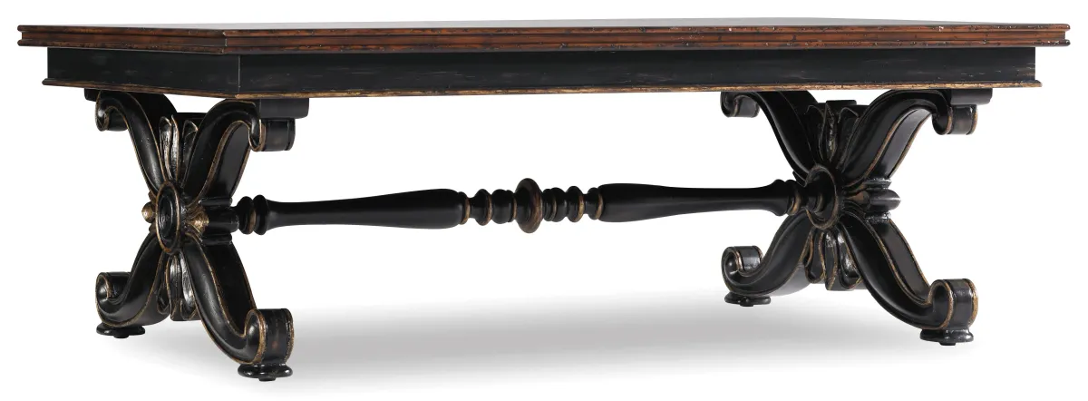 Hooker Furniture Living Room Grandover Rectangle Cocktail Table