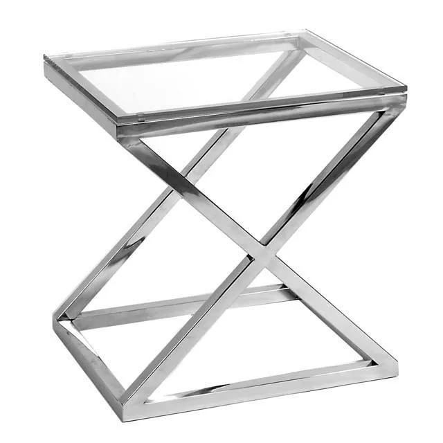Side Table Criss Cross