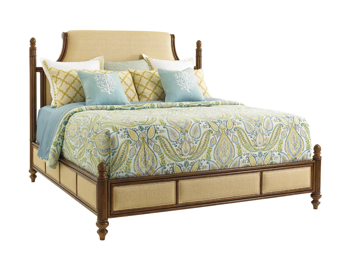 Bali Hai Orchid Bay Upholstered Panel Bed
