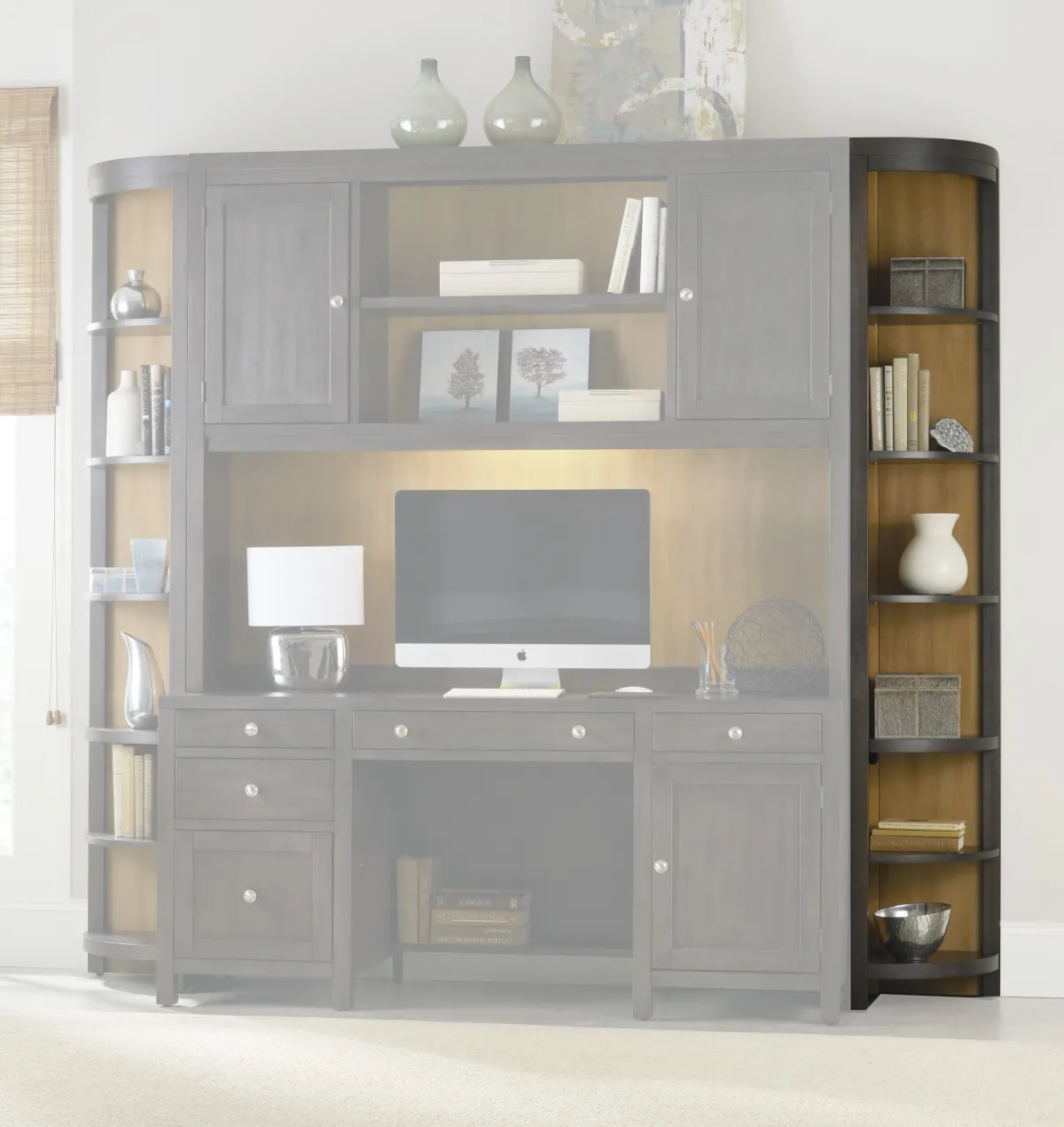 Hooker Furniture Home Office South Park Corner Unit