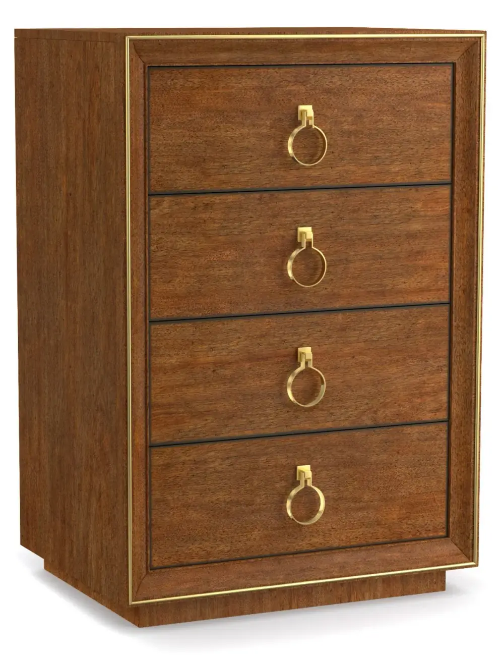 Cynthia Rowley for Hooker Furniture Bedroom Roman Four-Drawer Nightstand