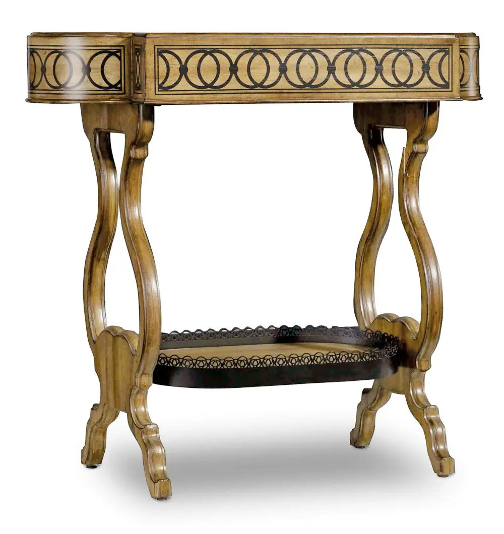 Hooker Furniture Living Room Archivist Accent End Table