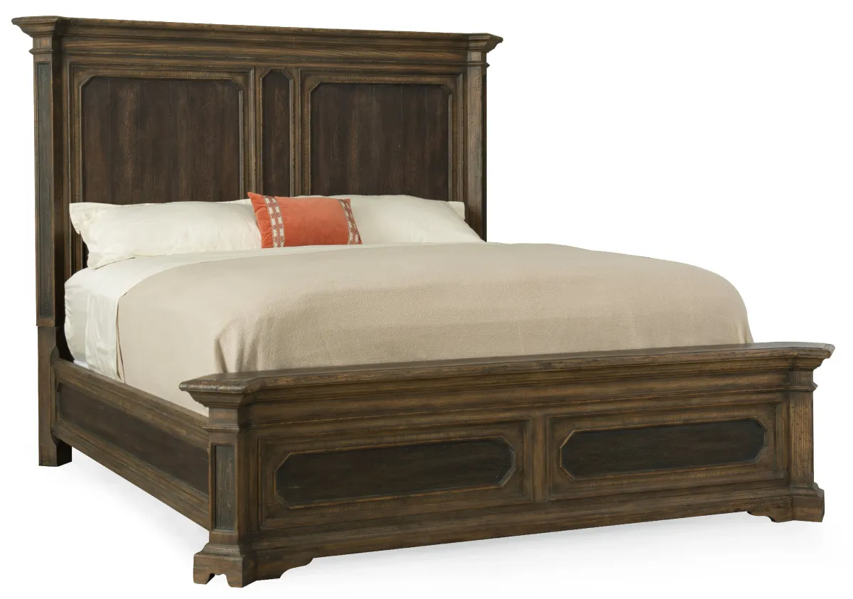 Hooker Furniture Bedroom Woodcreek King Mansion Bed