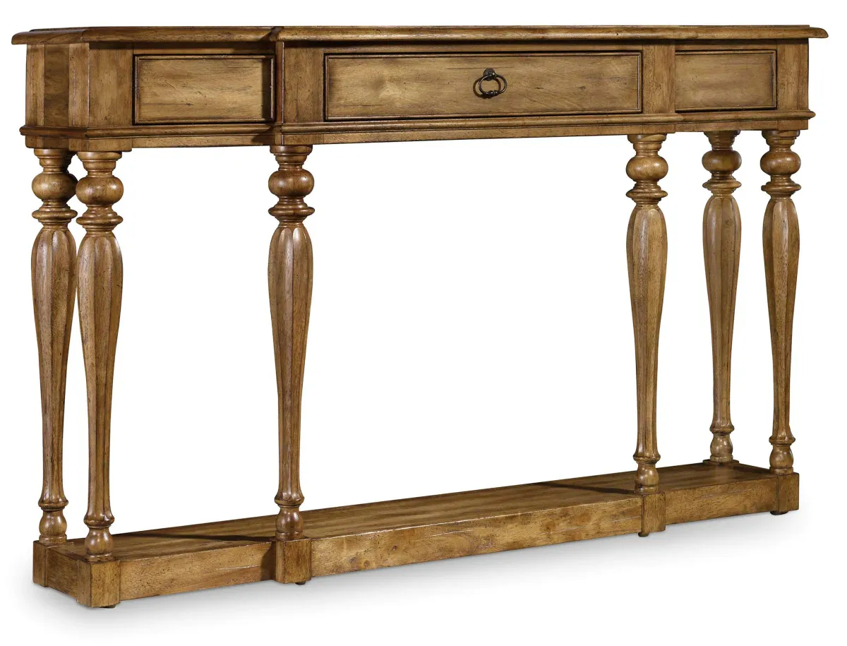 Hooker Furniture Living Room Archivist Accent Narrow Console