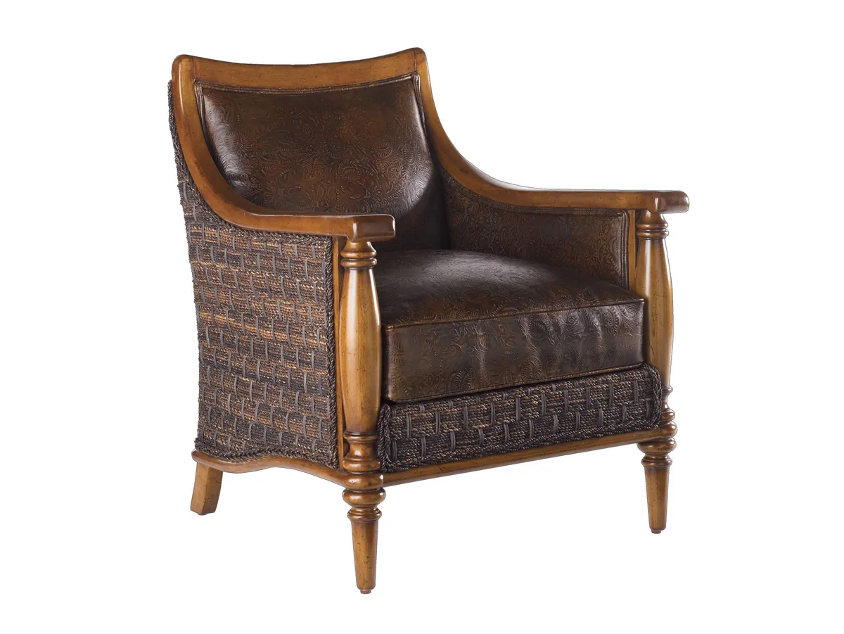Island Estate Agave Leather Chair