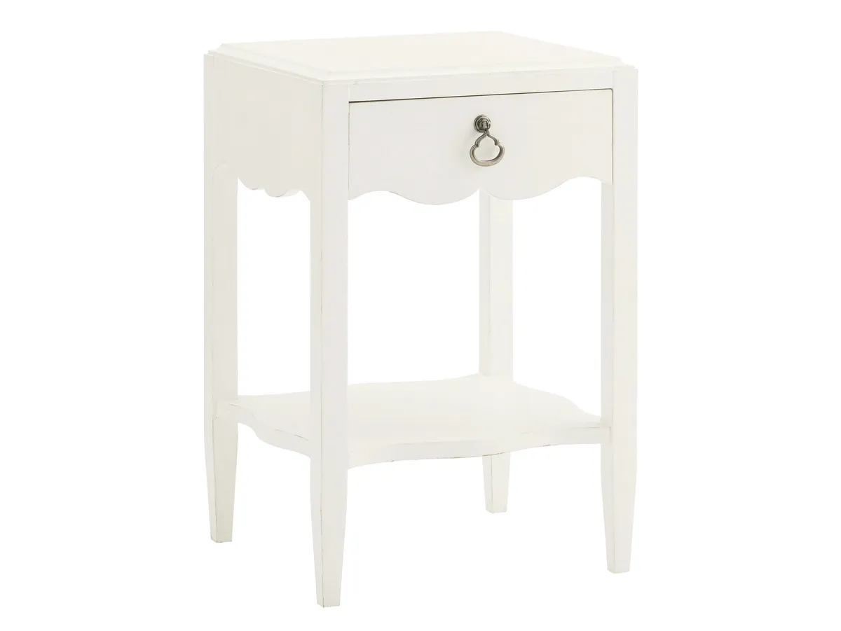 Ivory Key Water Street Bedside Table