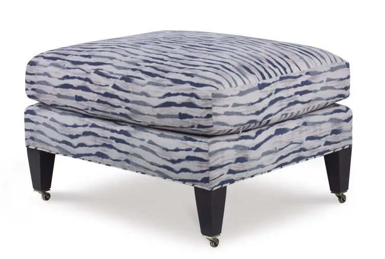Sills Ottoman with Casters