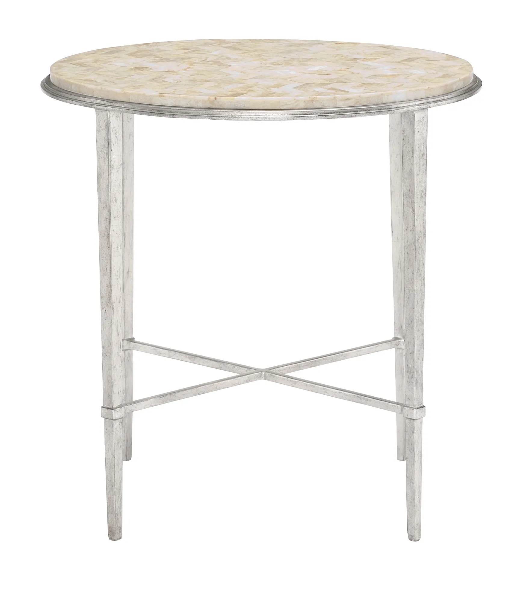 Solange Round Chairside Table