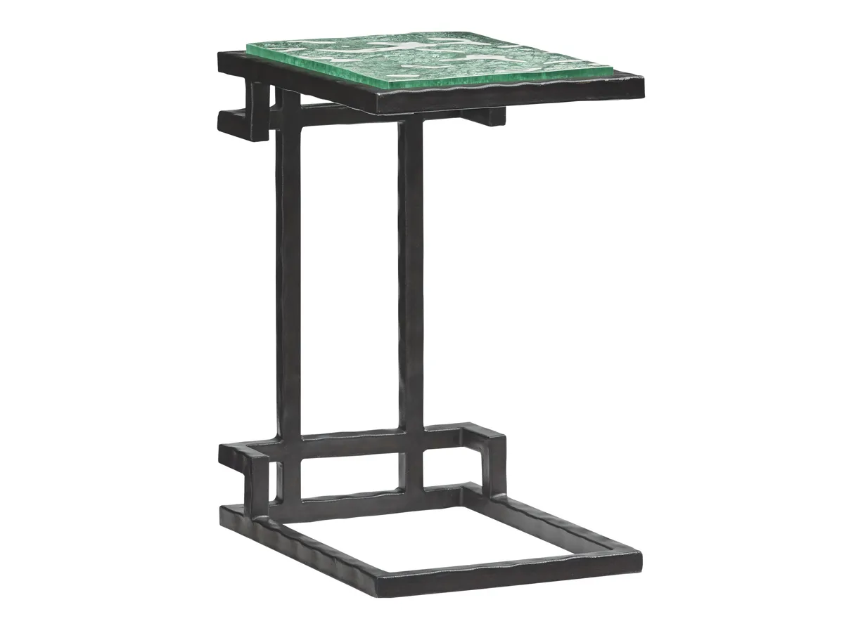 Island Fusion Hermes Reef Glass Top Martini Table