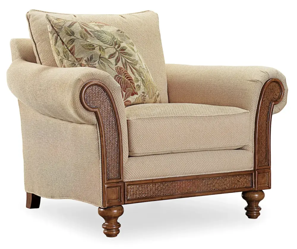 Hooker Furniture Living Room Windward Dart Honey Chair