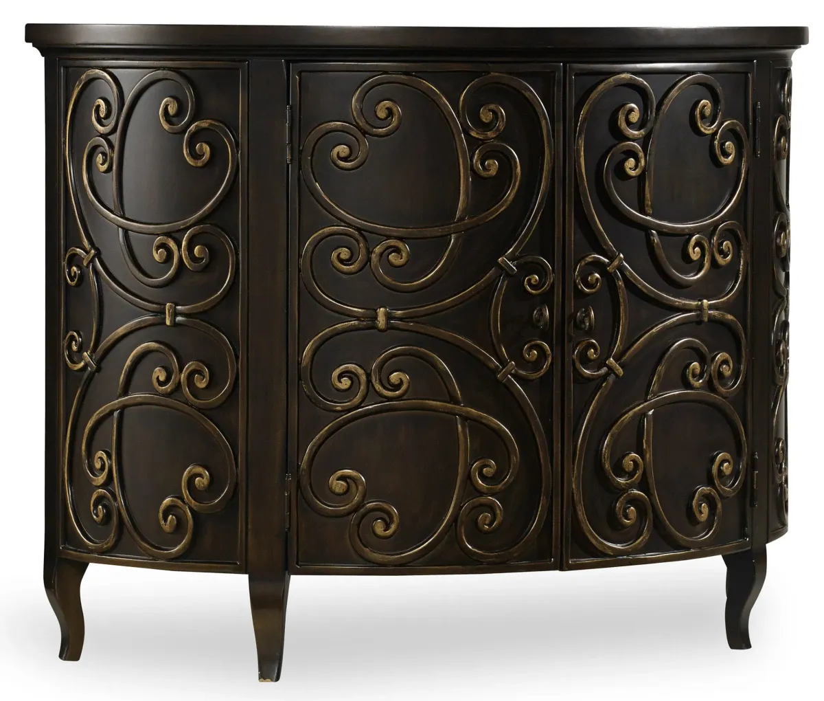 Hooker Furniture Living Room Demilune Chest