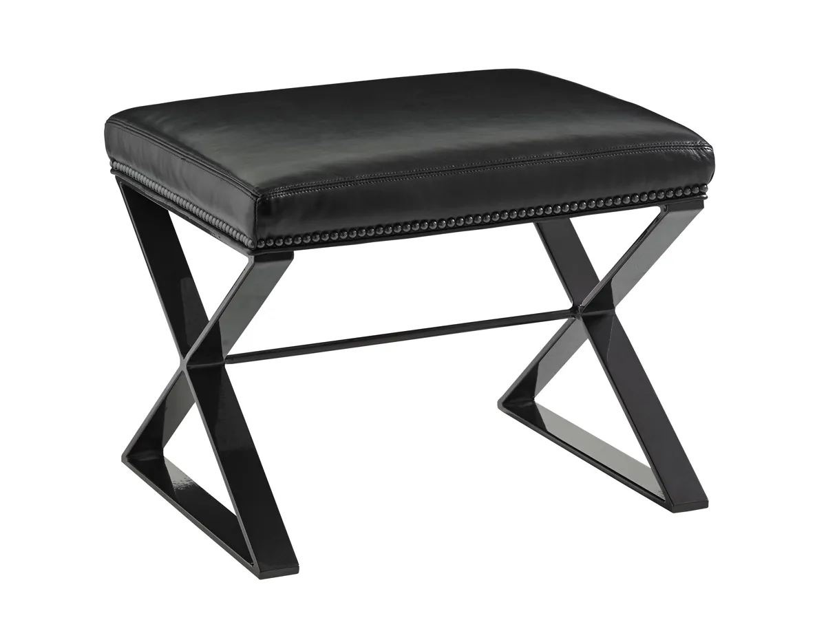 Carrera Lola Leather Ottoman