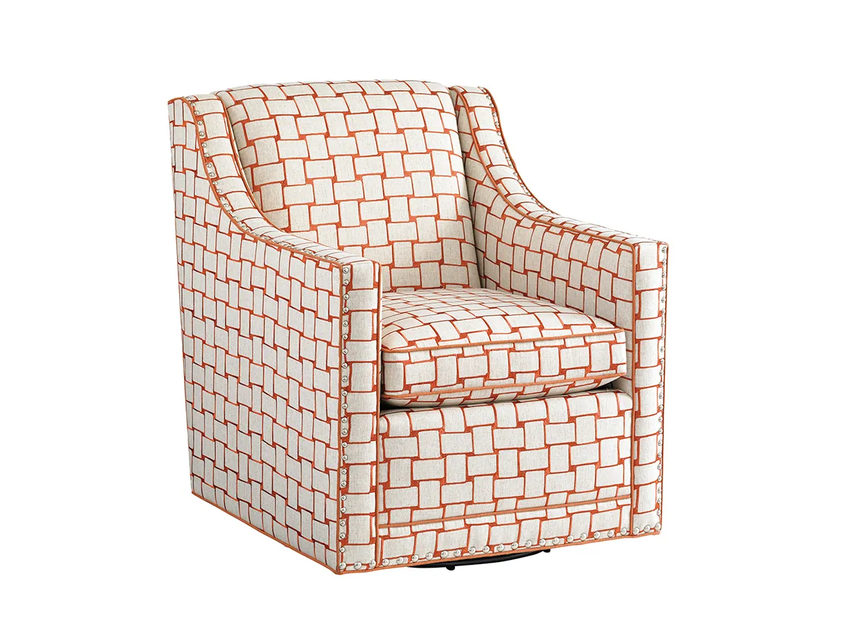 Lexington Upholstery Barrier Swivel Chair