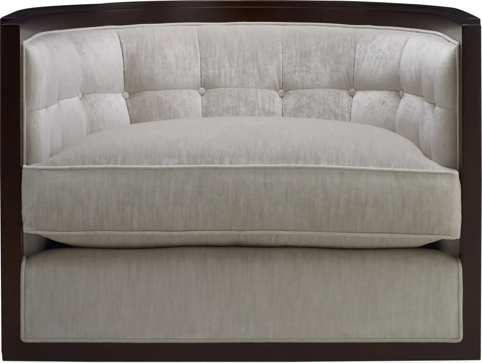 Archetype Round Tufted Swivel Chair