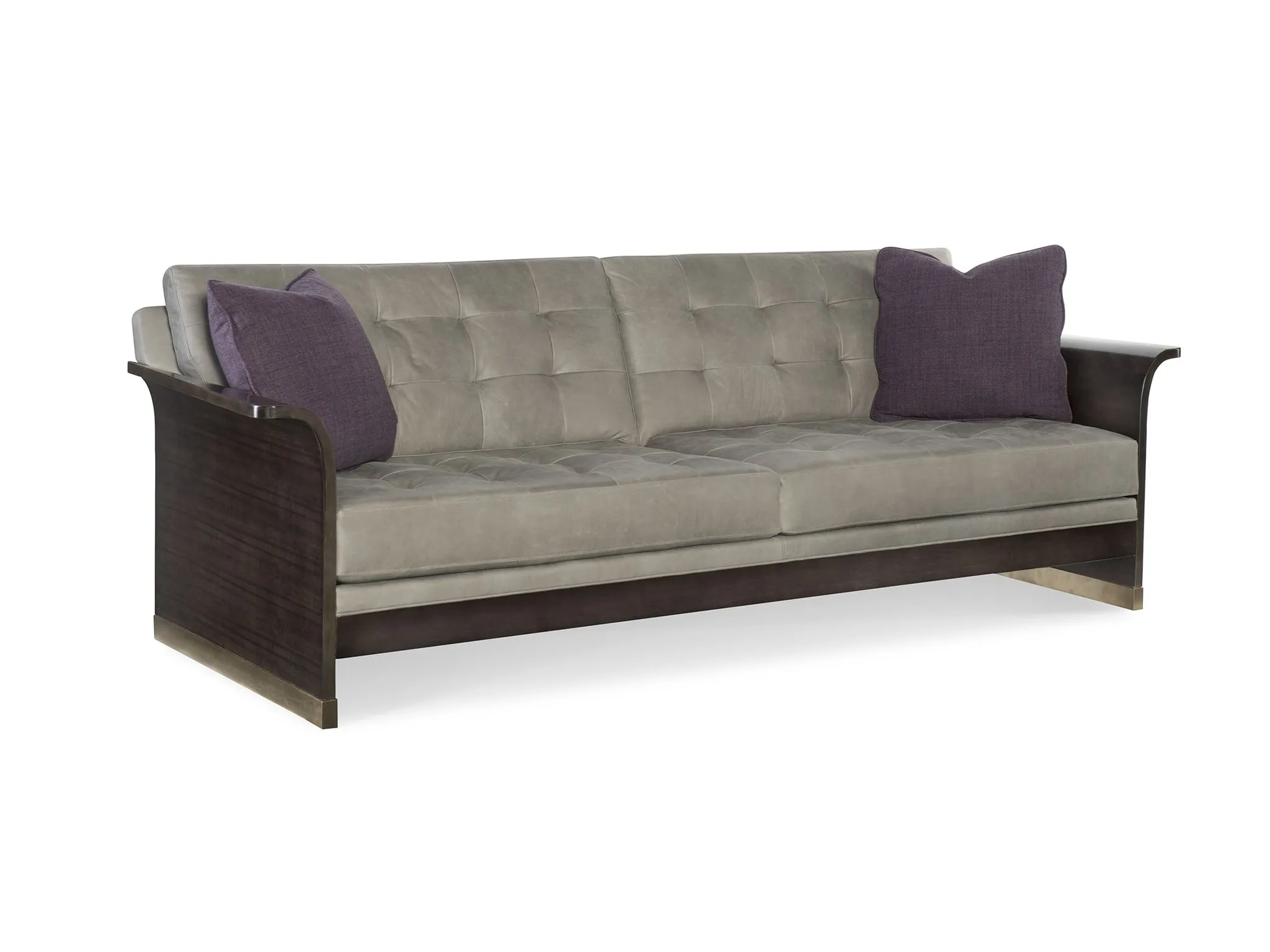 DMITRY LEATHER SLAB END CHAIR