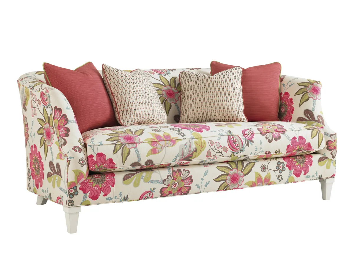 Ivory Key Swan Island Sofa