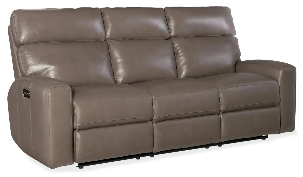 Hooker Furniture Living Room Mowry Power Motion Sofa w/Pwr Hdrest