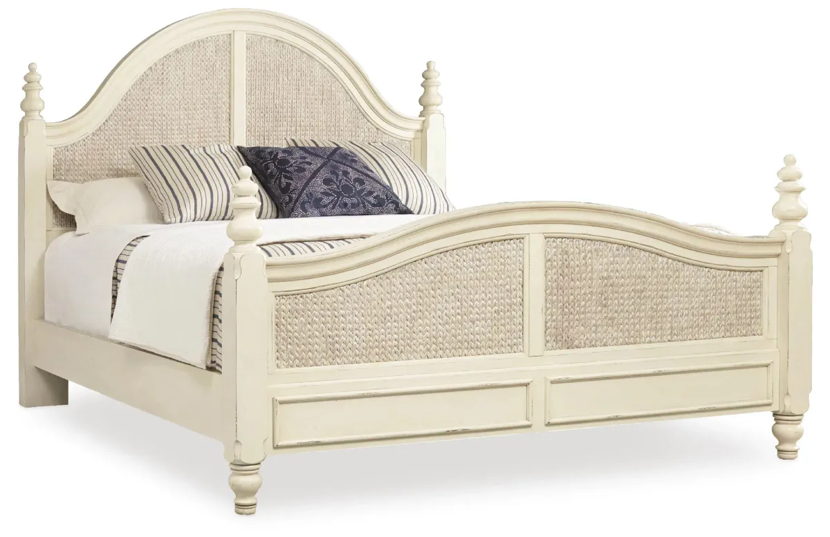 Hooker Furniture Bedroom Sandcastle King Woven Panel Bed