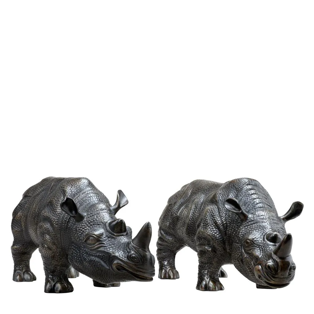 Rhinoceros set of 2