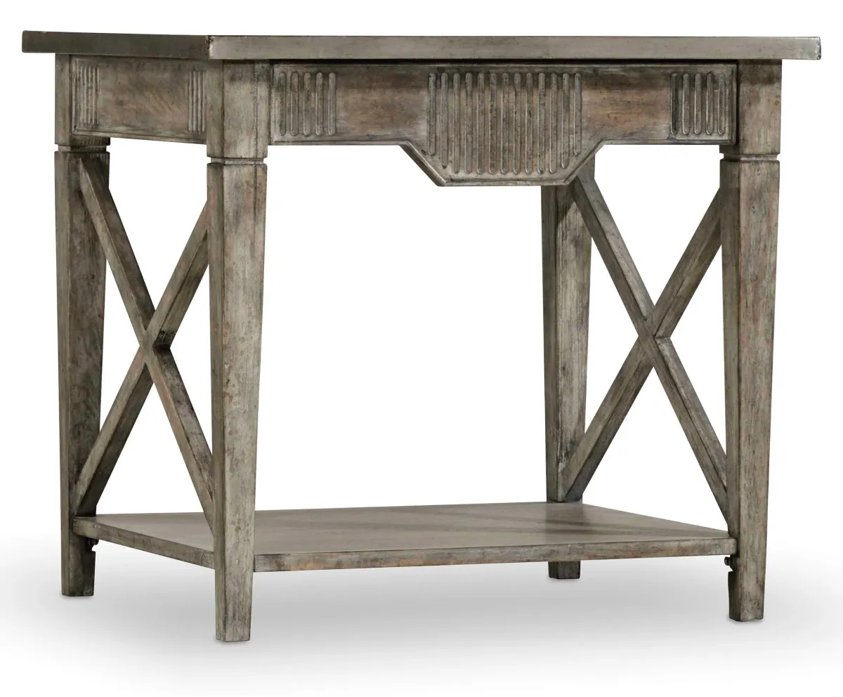 Hooker Furniture Living Room True Vintage End Table