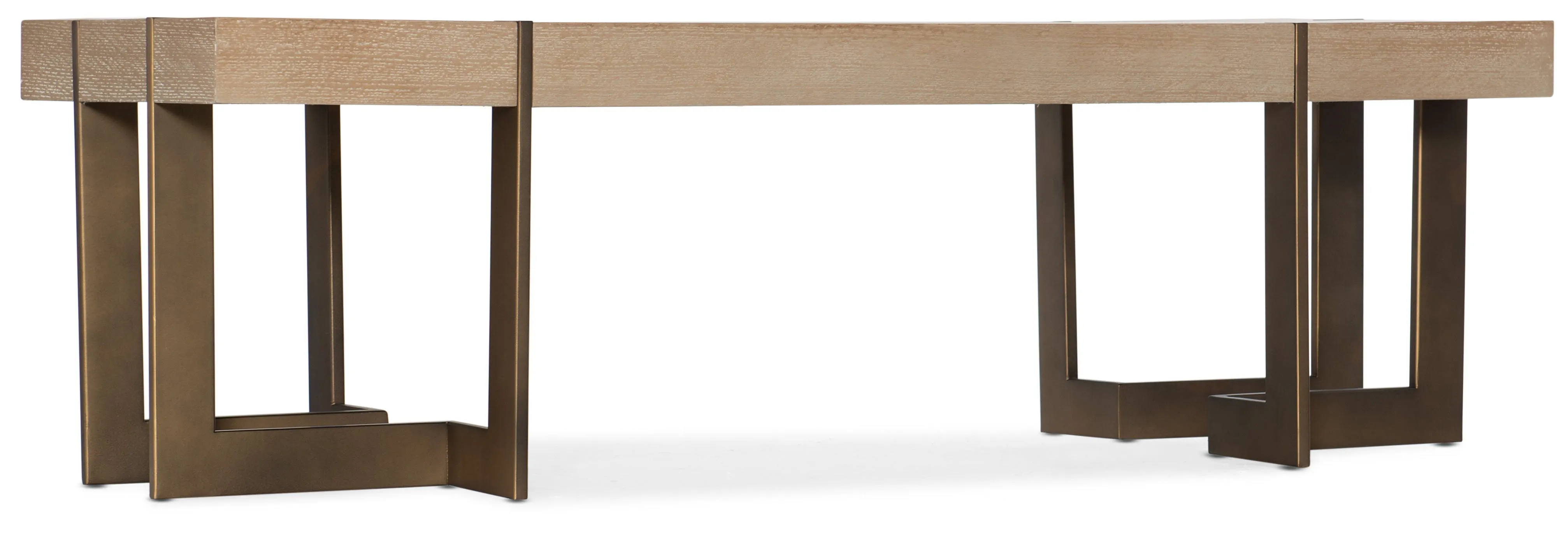 Hooker Furniture Living Room Miramar Point Reyes Max Rectangular Cocktail Table