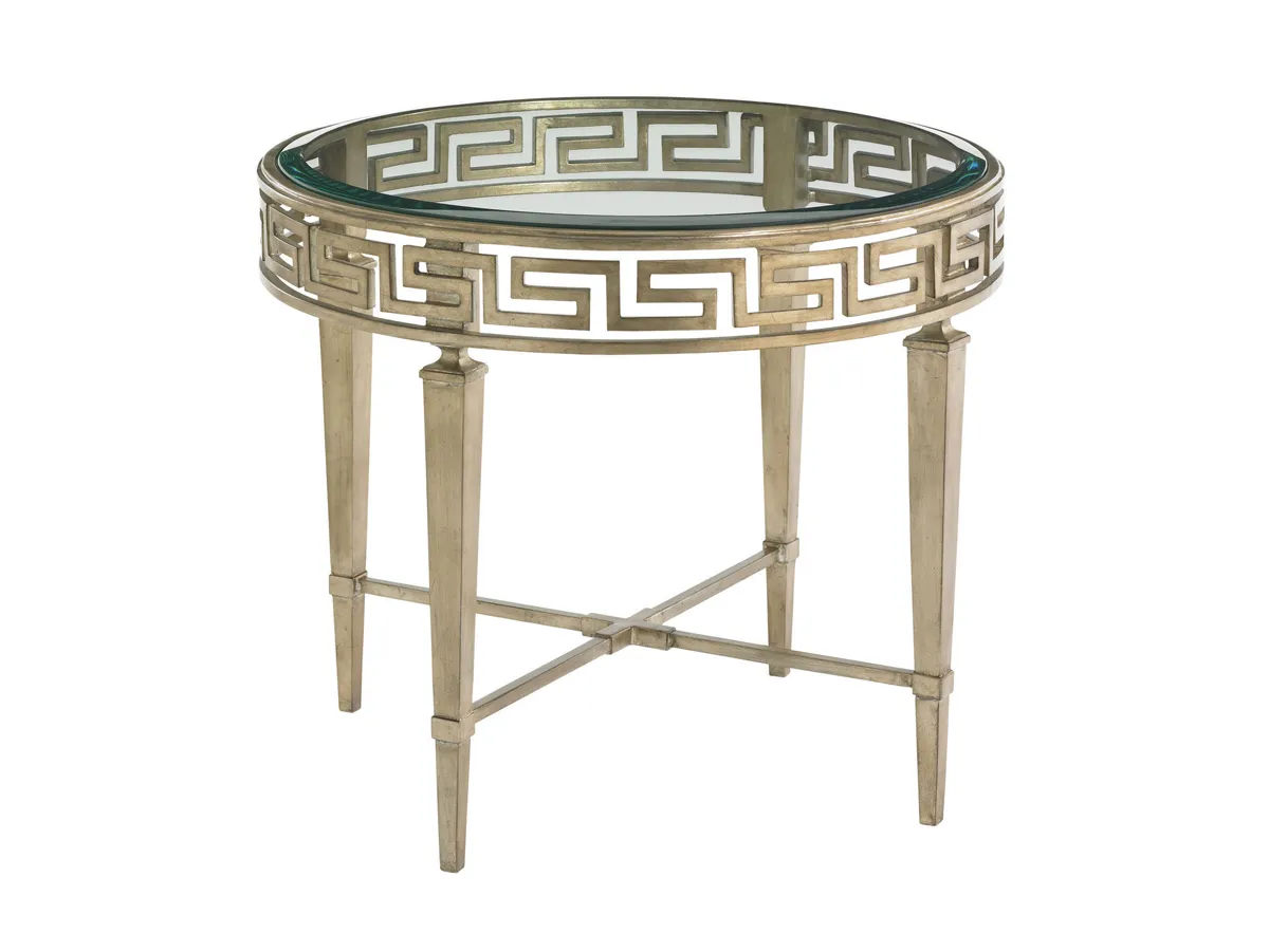 Tower Place Aston Round Lamp Table