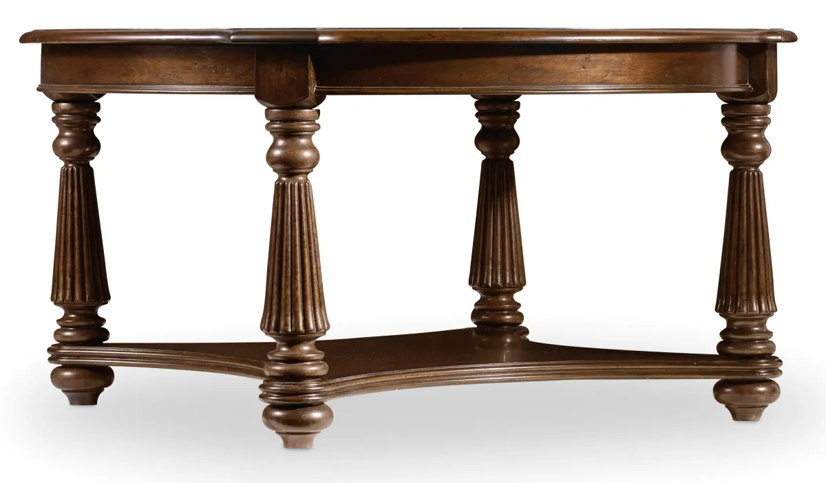 Hooker Furniture Living Room Leesburg Round Cocktail Table