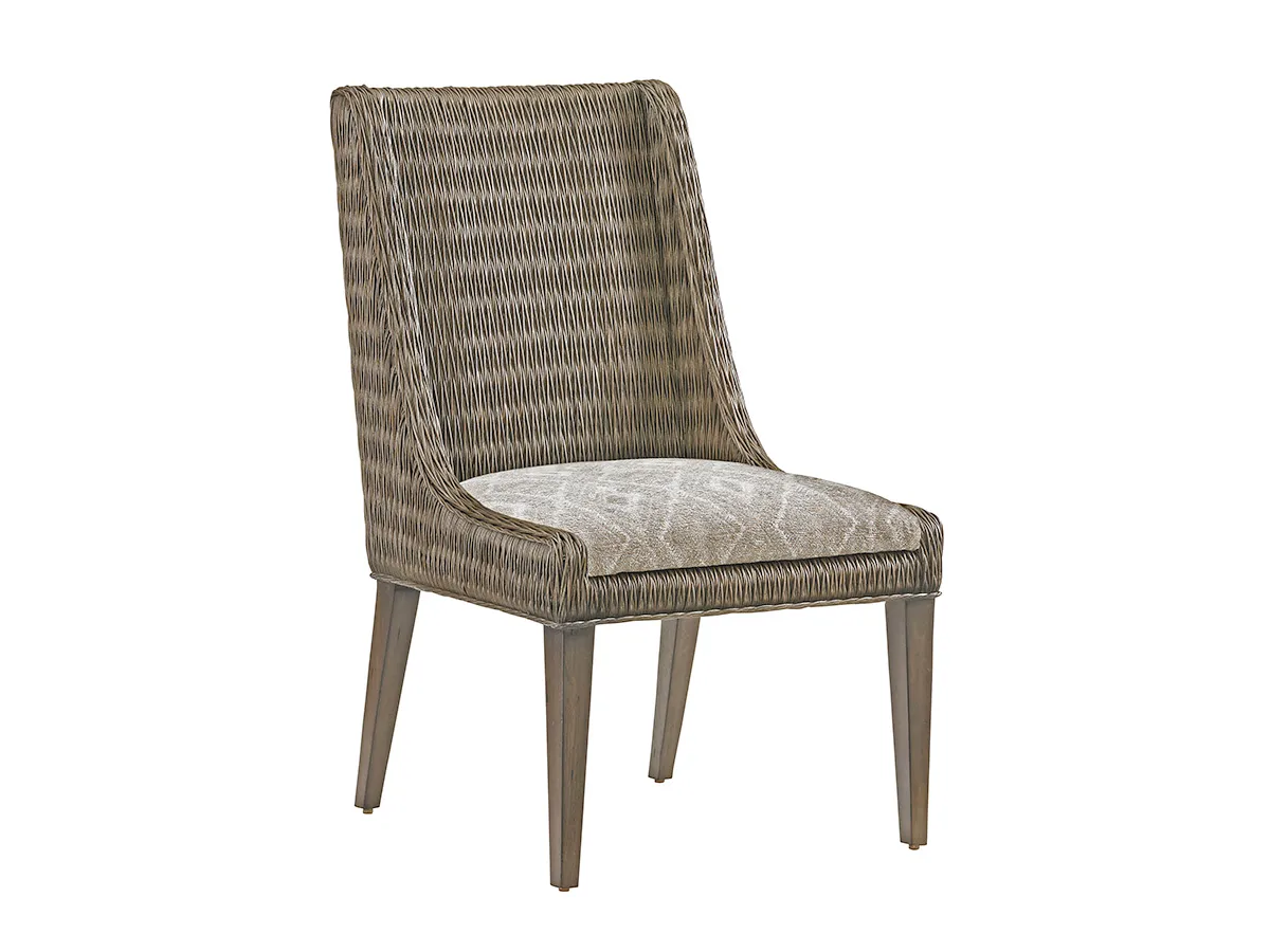 Cypress Point Brandon Woven Side Chair